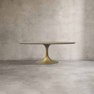 Aero Wood Round Dining Table