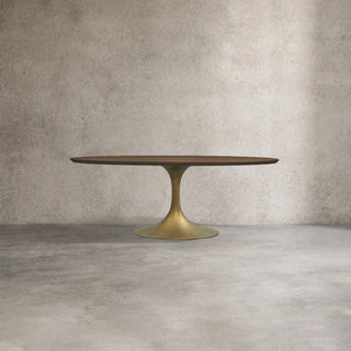 Aero Wood Round Dining Table