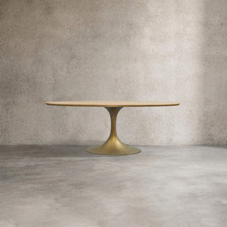 Aero Wood Round Dining Table