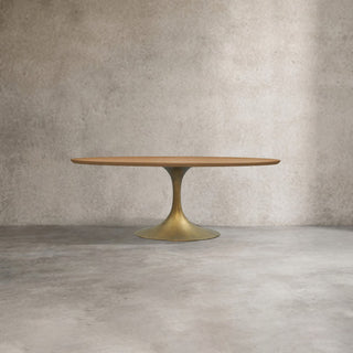 Aero Wood Round Dining Table