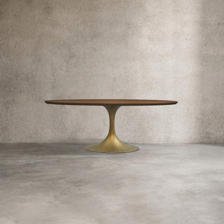 Aero Wood Round Dining Table