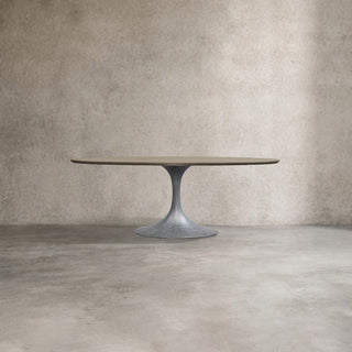 Aero Wood Round Dining Table