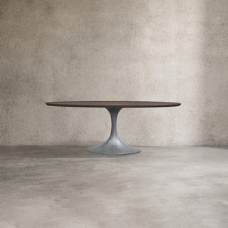 Aero Wood Round Dining Table