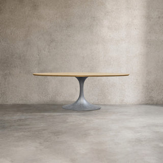 Aero Wood Round Dining Table