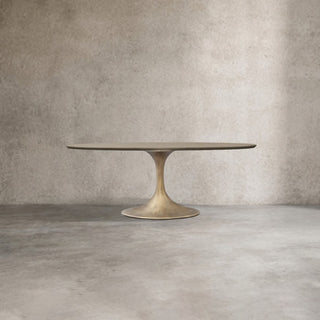 Aero Wood Round Dining Table