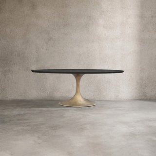 Aero Wood Round Dining Table