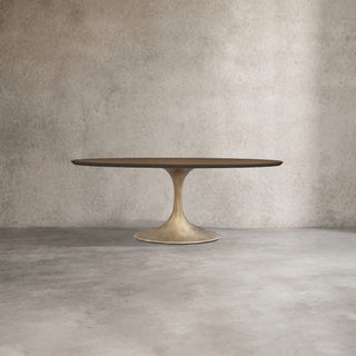 Aero Wood Round Dining Table