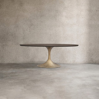 Aero Wood Round Dining Table