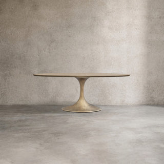 Aero Wood Round Dining Table