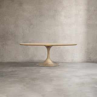 Aero Wood Round Dining Table