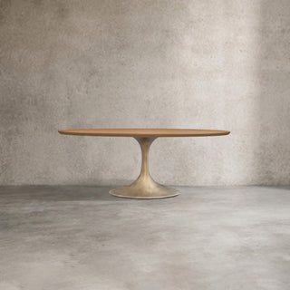 Aero Wood Round Dining Table