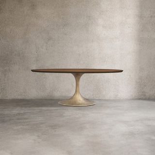 Aero Wood Round Dining Table