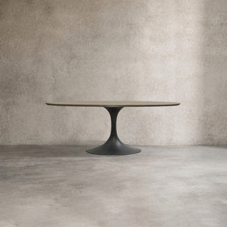 Aero Wood Round Dining Table