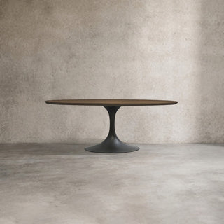 Aero Wood Round Dining Table
