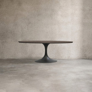 Aero Wood Round Dining Table