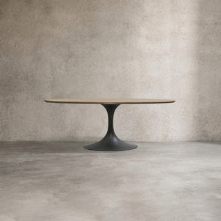 Aero Wood Round Dining Table