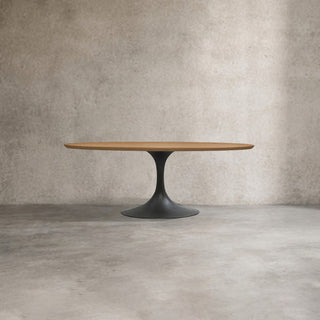Aero Wood Round Dining Table