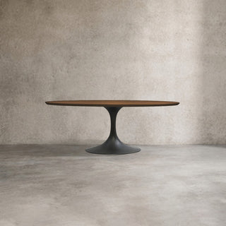 Aero Wood Round Dining Table
