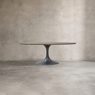 Aero Wood Round Dining Table