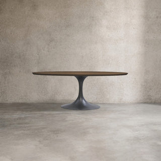 Aero Wood Round Dining Table