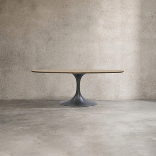 Aero Wood Round Dining Table