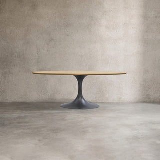 Aero Wood Round Dining Table