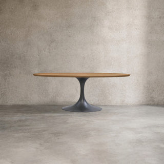 Aero Wood Round Dining Table