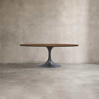 Aero Wood Round Dining Table