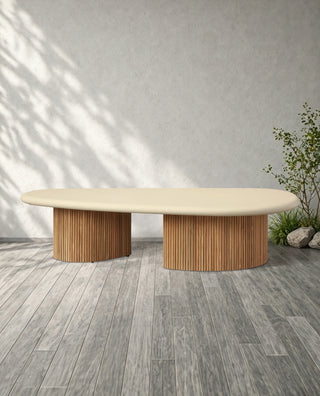 Alesso Outdoor Coffee Table – Modern Weather-Resistant Patio Table