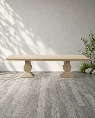 Primrose Outdoor Dining Table – Modern Weather-Resistant Patio Table