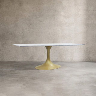 Aero Stone Rectangular Dining Table