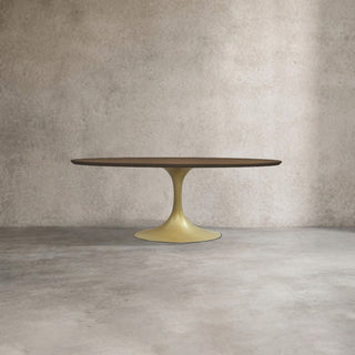 Aero Wood Round Dining Table
