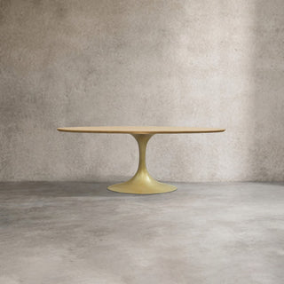 Aero Wood Round Dining Table