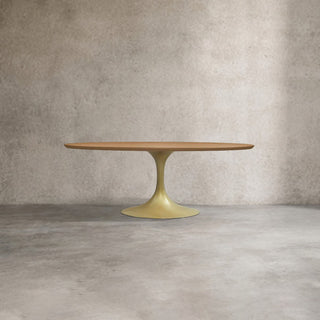 Aero Wood Round Dining Table