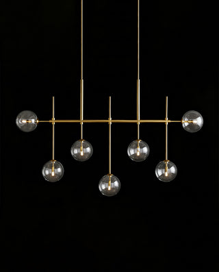 Roscoe 7 Globe Linear Chandelier XS2024-273