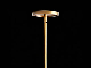 Theron Linear Chandelier Modern Glass Cone Brass Pendant Light for Kitchen Island
