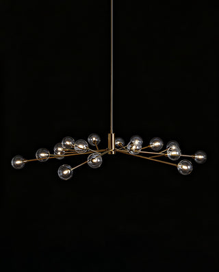 Apollo 59” Round 18 Heads Glass Chandelier XS2024-33/18