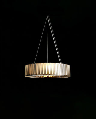 Jeunet Ring Chandelier Modern Hand Blown Glass Round Pendant Light for Dining Room