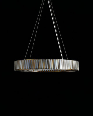 Jeunet Ring Chandelier Modern Hand Blown Glass Round Pendant Light for Dining Room