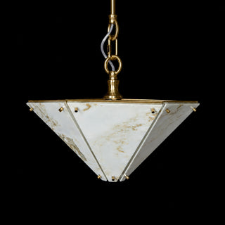 Modern Faceted Luxury Marble Chandelier