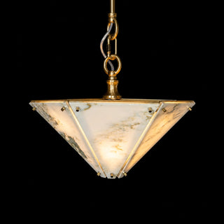 Modern Faceted Luxury Marble Chandelier