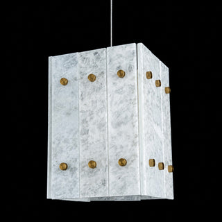 Modern Faceted Luxury Marble Pendant Light