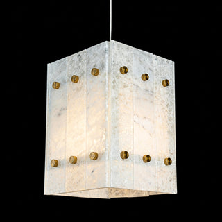 Modern Faceted Luxury Marble Pendant Light