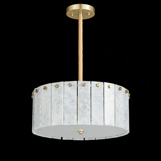 Modern Luxury Marble Drum Chandelier
