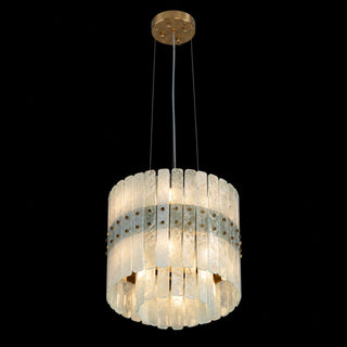 Modern White Crystal Luxury Marble Chandelier