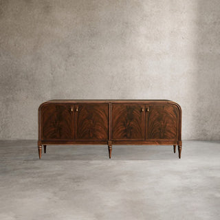 Frances Vintage Sideboard Mahogany buffet Storage Wood Entryways Cabinet