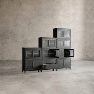 Rowan Modular Wood Wall Unit