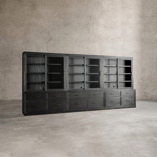 Tremont Large Modular Solid Wood Tall Cabinets