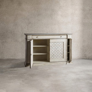 Messina Margherita Bell'Arte Sideboard Buffet Table Wood Living Room Entryways Cabinet