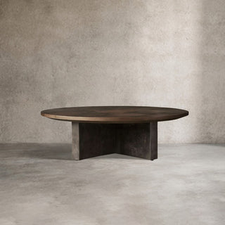 Pola Wood Round Coffee Table